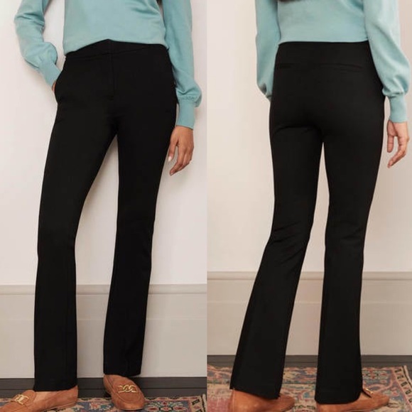 Boden Pants - NWT Boden Hampshire Bootcut Dress Pants in Black LONG